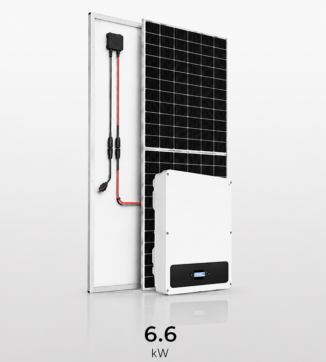 6.6kW Solar Power System